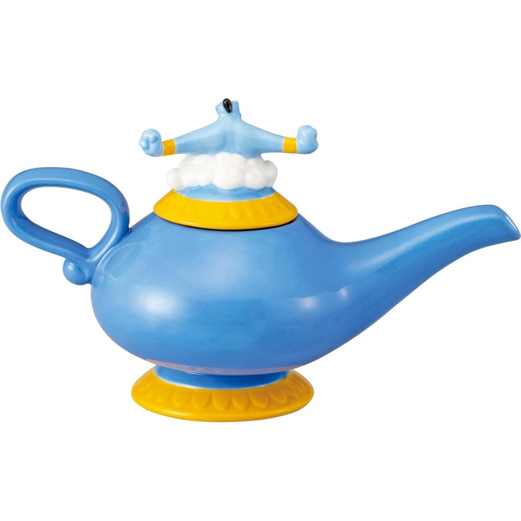 Disney [Aladdin] Genie Lamp Teapot, 500ml Capacity, 23 x 17cm Diameter, Blue, SAN4522, Perfect as a Birthday Gift