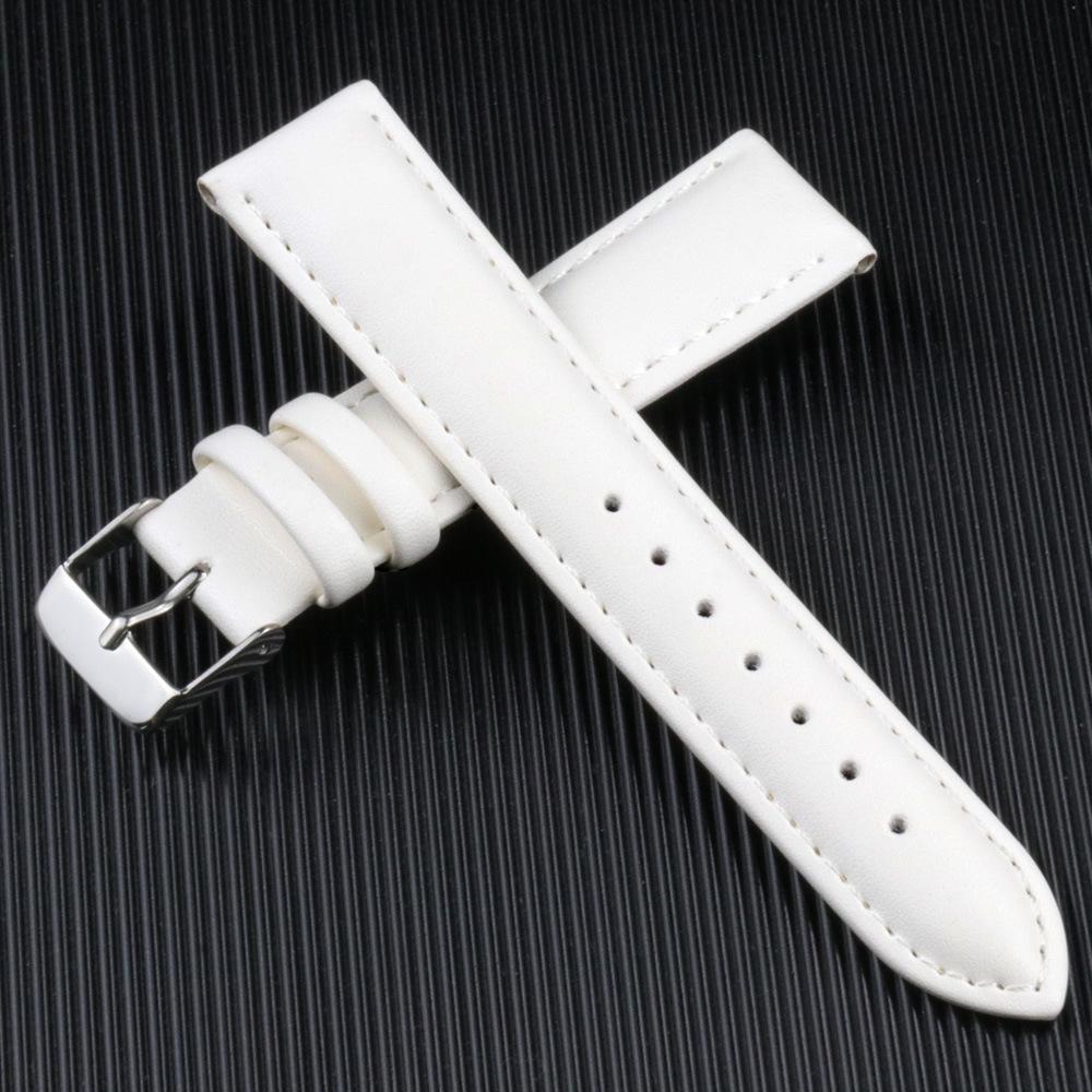 

Durable Soft Twill Strap 14mm Compatible with Various Watches Adjustable Length Comfortable Fit Lightweight Design One Size белый