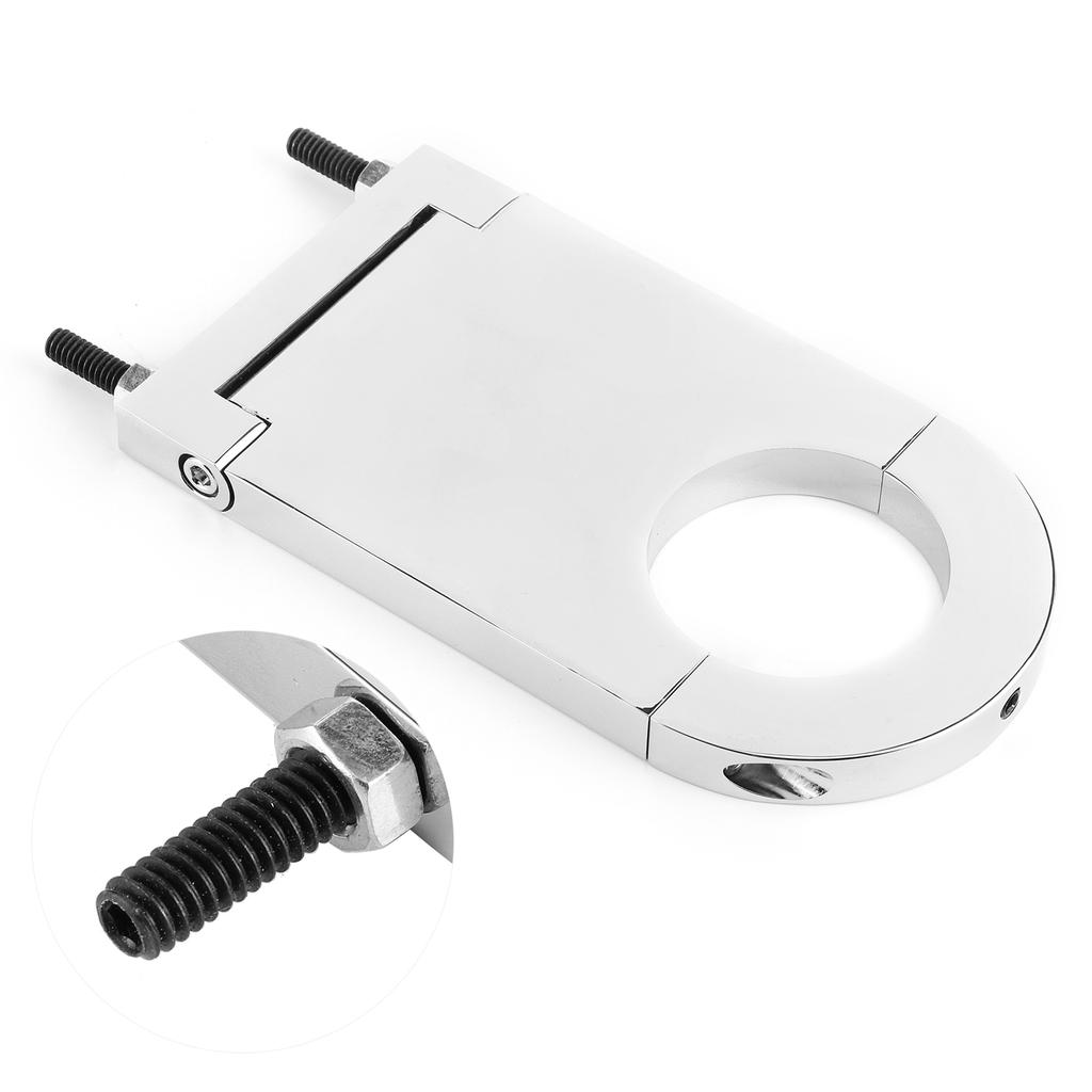 Chrome Aluminum 4 1 2 Steering Column Drop RSRS725C Fit for 2 Columns for SBC BBC 350