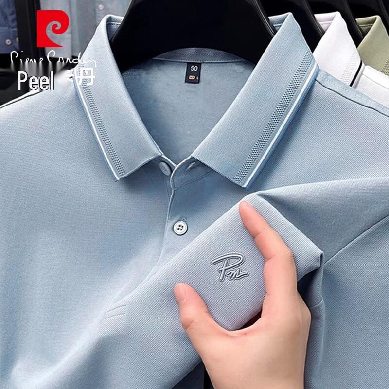 

Pierre Cardin Men s Polo Collar Short-Sleeve T-Shirt 39