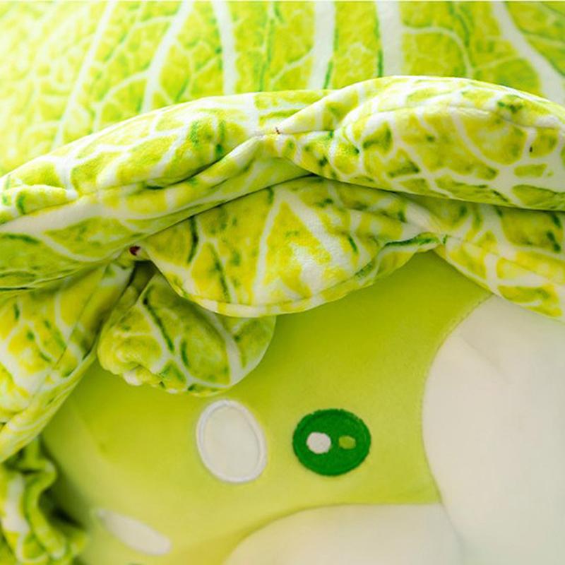 1 Pcs Creative Cabbage Dog Plush Toy Cute Plush Animal Toy