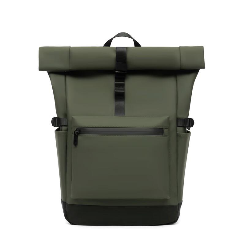 REWELL Herren Rucksack mit großem Fassungsvermögen, wasserdicht, Rollverschluss, für Reisen