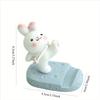 1pc Cute Rabbit Phone Holder Blush Rabbit Tablet Holder Girly Student Gift Desktop