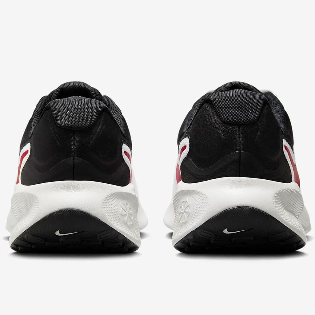 Nike Revolution 7 Size Size Sneakers, White/Black/Photodust/Fire Red, FB2207-102, 24.0cm (Japan), 8.5