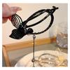 Large Fish Tail Tassel Twist Clip Horizontal Hairpin One-Word Clip Fixer Back Of Head Hair Styling Tool