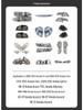 Compatible Rear Tail, Reversing, and Brake Lights for Honda and Acura Models
