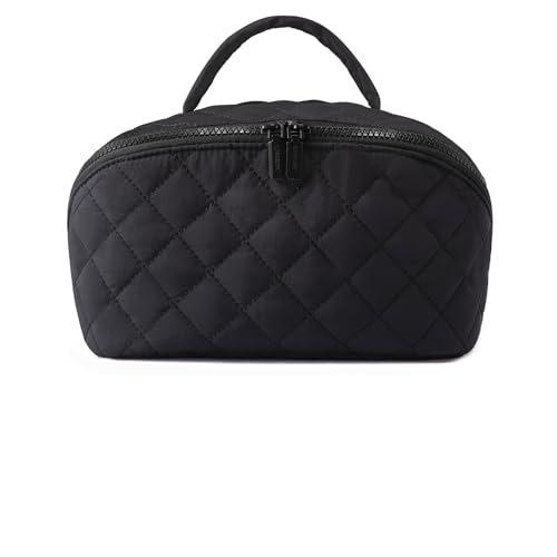 

New Large Capacity Women s Cosmetic Bag Portable Travel Makeup Organizer Toiletry Bag чорний