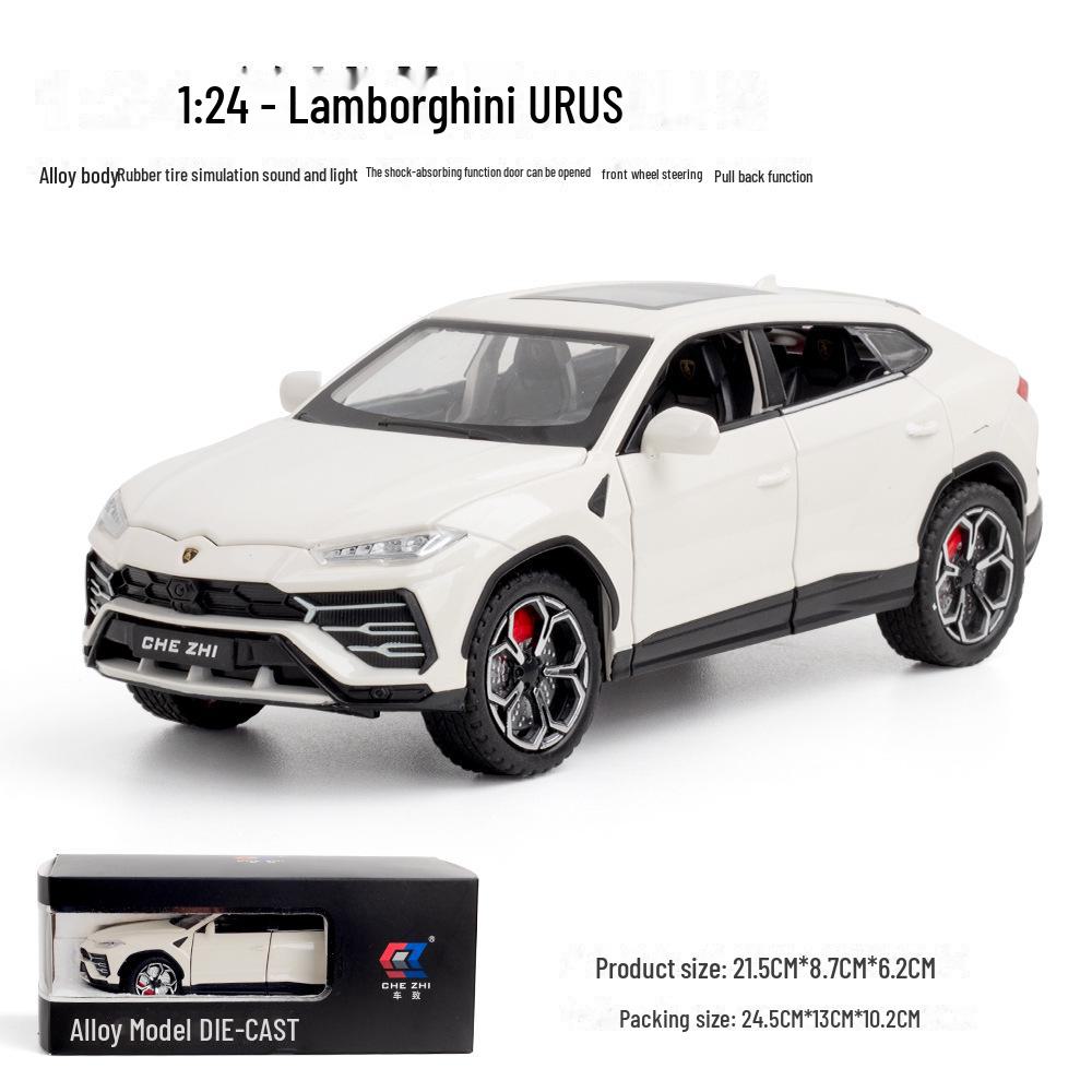 1:24 Lamborghini Urus Bison Alloy Car Model - Boy's Toy Car Ornament