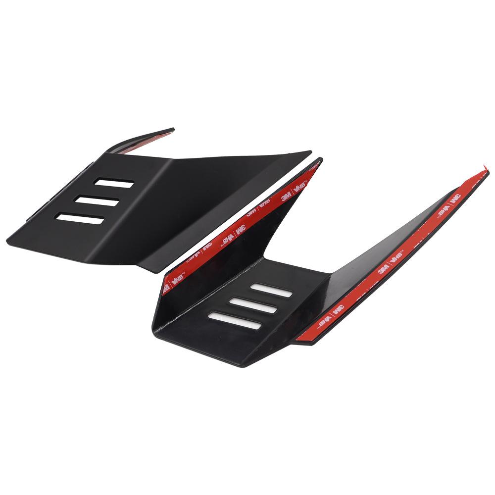 Black/Carbon Fiber Motorcycle Winglet Wing Deflector Spoiler Fairing Side Air Flow Cover AccessoriesFor Yamaha Nmax Turbo 2025