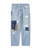 AVIREX RESTORE COLLECTION DENIM PANTS "REPAIR CUSTOM" denim pants repair custom men's M 369 wash used 783-5211004