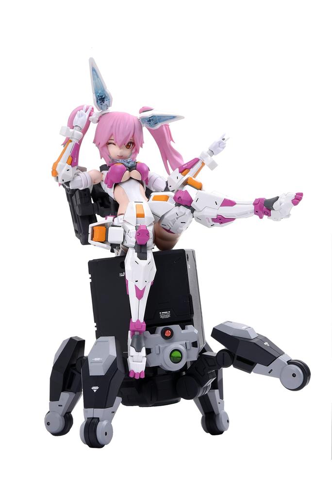 NUKE MATRIX FOREST FANTASY Remote Attack Battle Base Infotechtician Scale PVC ABS Assembled Plastic Model "CYBER GIRLS" 1/10.5 &