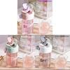 Pc Water Cup For Women With Straw For Office And Home Use