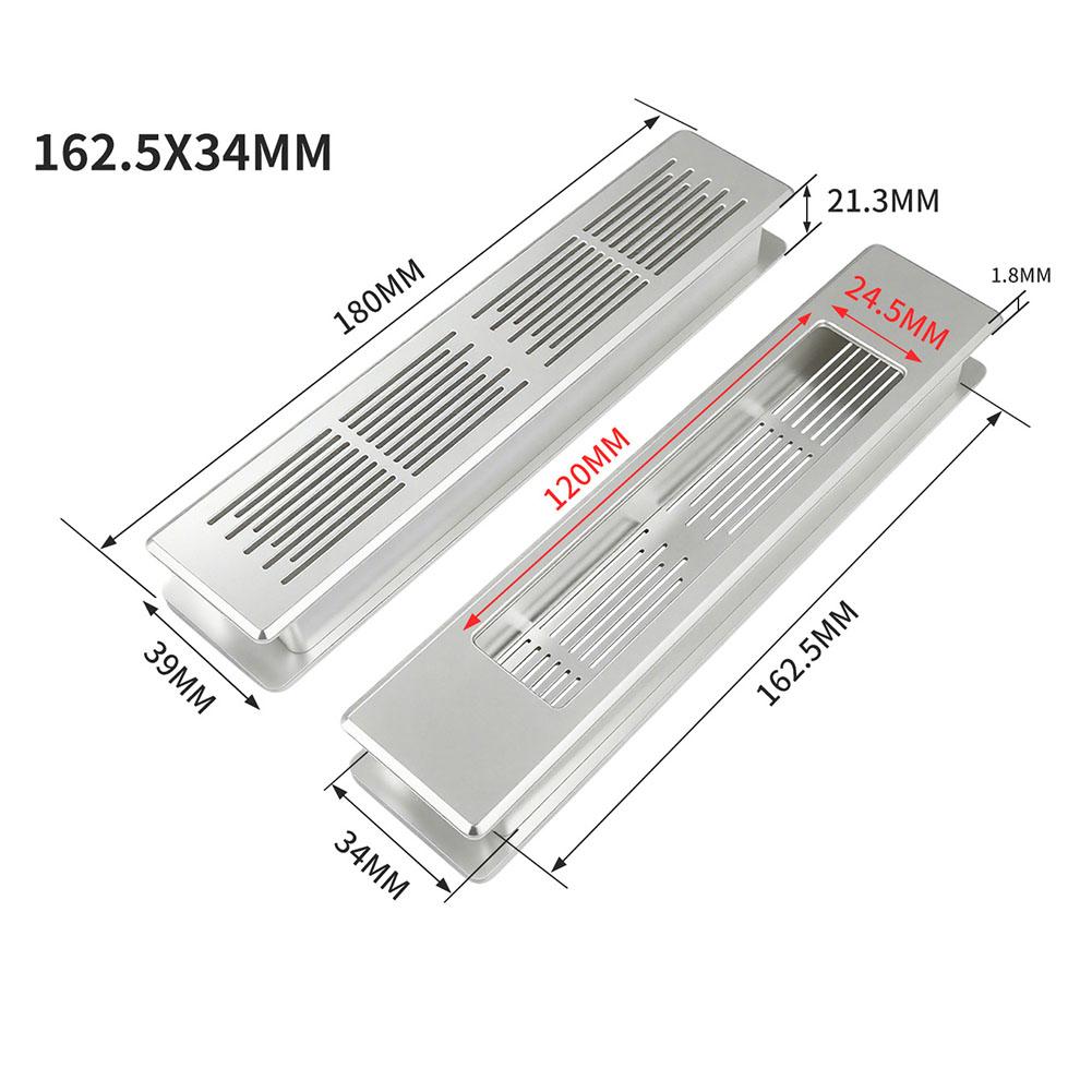 2pcs Cabinet Ventilation Grille Breathable Mesh Cover For Cabinet Doors Wardrobes Home Furniture Hardware