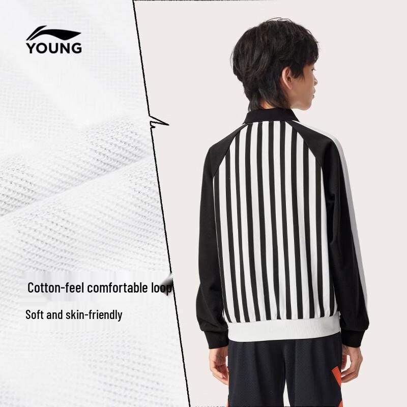 Li-Ning Youth Long Sleeve Loose Fit Sport Polo Shirt