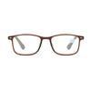 Tea Frame Square Nearsighted Glasses For Women Men Ultra Light Student Prescription Glasses Myopia 0 -0.5 -0.75 To -6.0