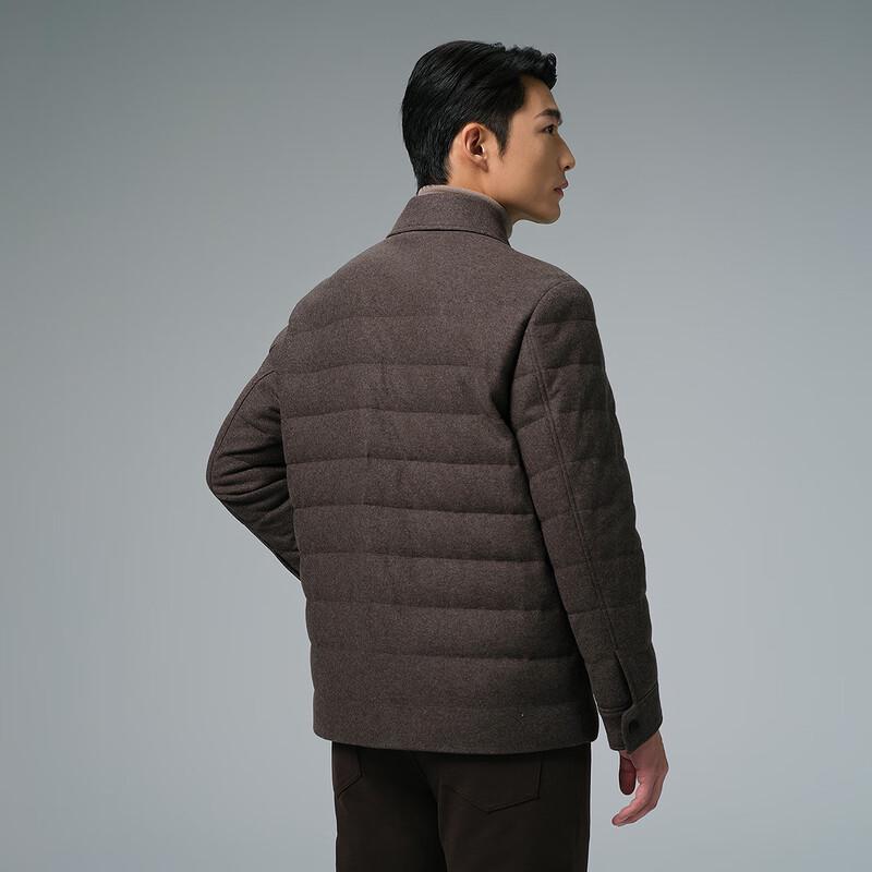 Lilanz Men's Business Wool Down Coat