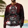 2024 Ghost Samurai  Print Sweatshirt Hoodies For Mens Spring Oversized Hoodie Fashion Hip Hop Unisex Pullover Male Clothing 5XL