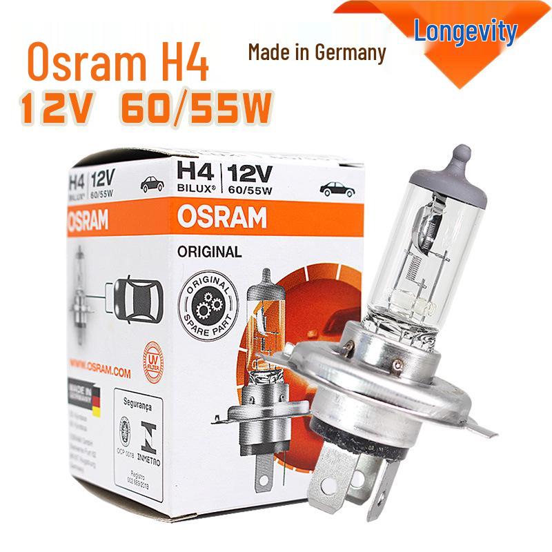 Osram H4 H7 H1 H3 H11 Halogen Car Headlight & Fog Light Bulbs for High/Low Beam & Trucks