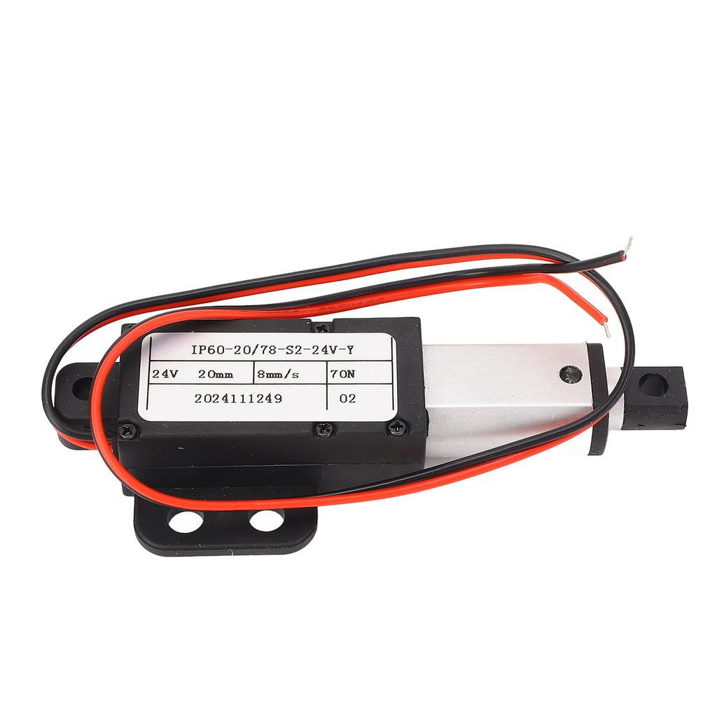 Mini Linear Actuator with Wing 24V Electric Actuator for Sofa Robot Servo 20mm Stroke 70N Thrust
