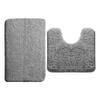 Thickened U-Shaped Non-Slip Absorbent Toilet Mat - Dirt-Resistant Bathroom and Bedside Carpet