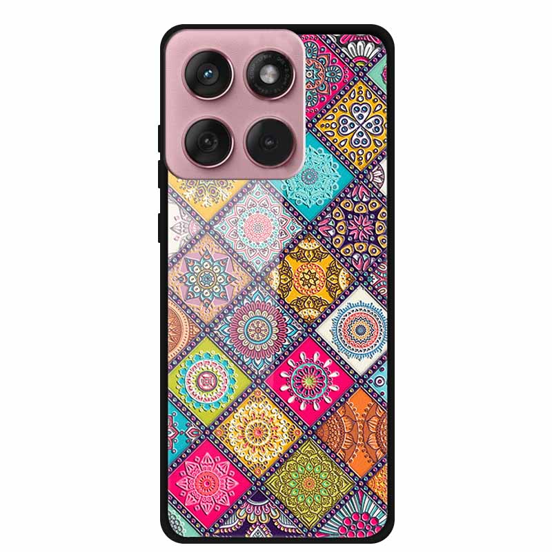 

Glass Case For Motorola Edge 60 60s 5G Case 6.67 Hard Tempered Glass Back Covers Soft Bumper For Motorola Edge 60 Fusion Fundas ForMoto Edge60Fusion