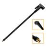 10-200cm Extension TireValve Adaptor TireValve Locking Chuck Quick Connect and Release Tire Inflator Pump Hose Adapter