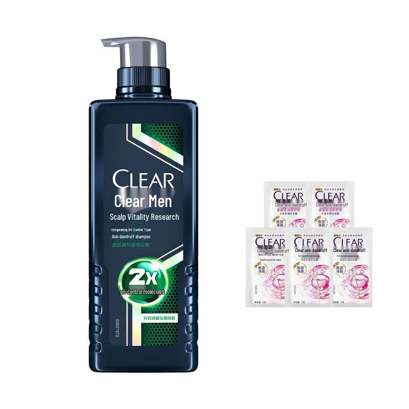 

CLEAR Men s Anti-Dandruff Oil Control Shampoo