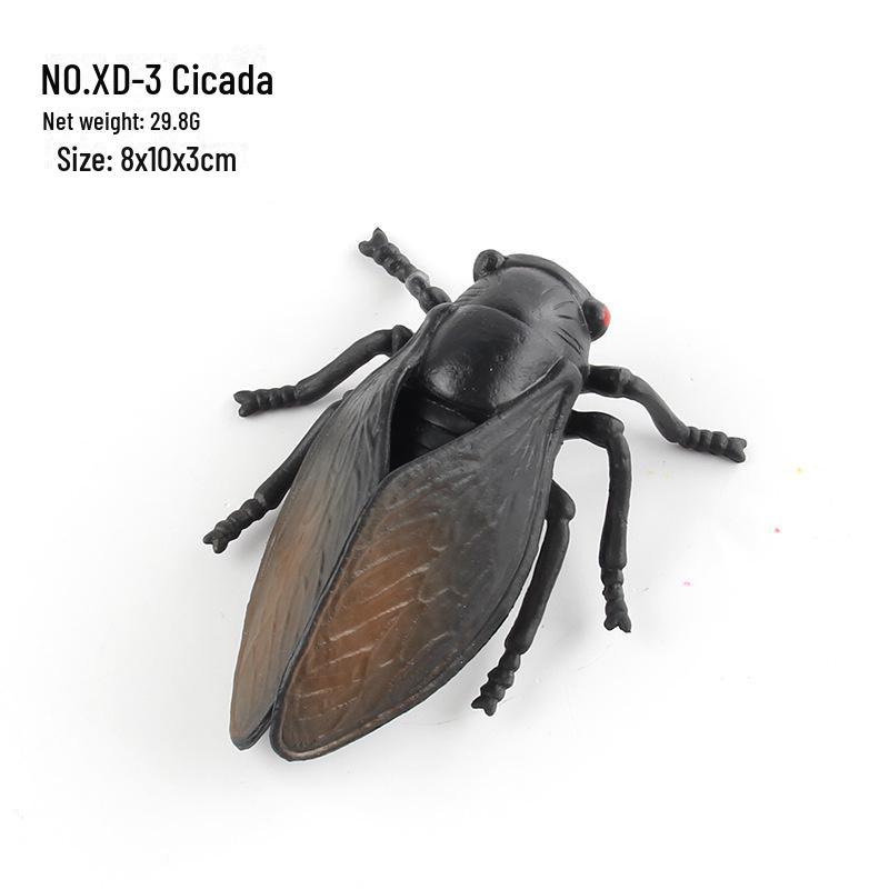 Children's Insect and Animal Model Set: Butterfly & Ladybug Forest Scene