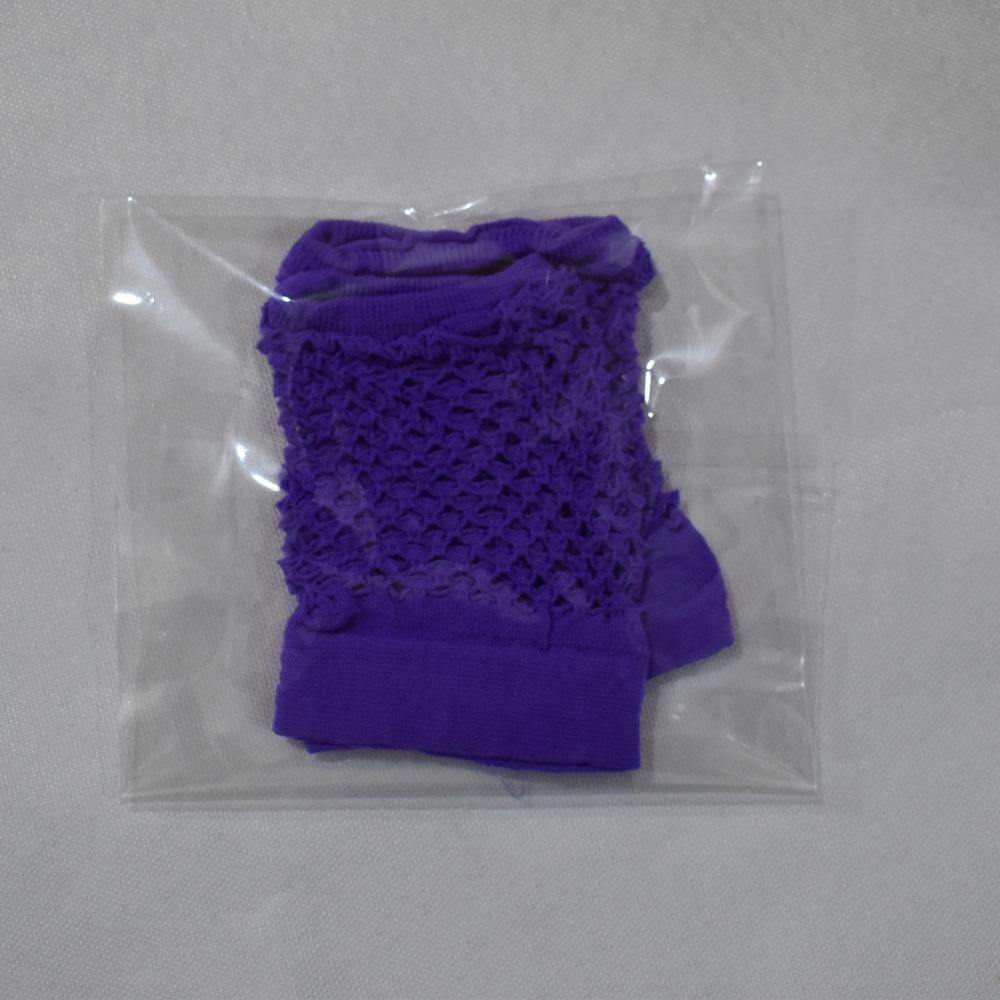 Short Fishnet Gloves Nightclub Multi-color Sexy Elastic Gloves Punk Mesh Gloves Hollow Fingerless Gloves