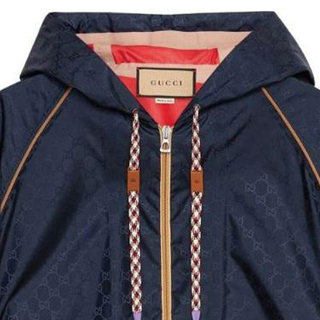 Gucci Gg Supreme Jacquard Zipped Jacket 722514-Z8BAJ-4240
