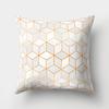 Car Waist Pillow Geometric Sofa Pillow Case Polyester Creative Home Office Pillow Case