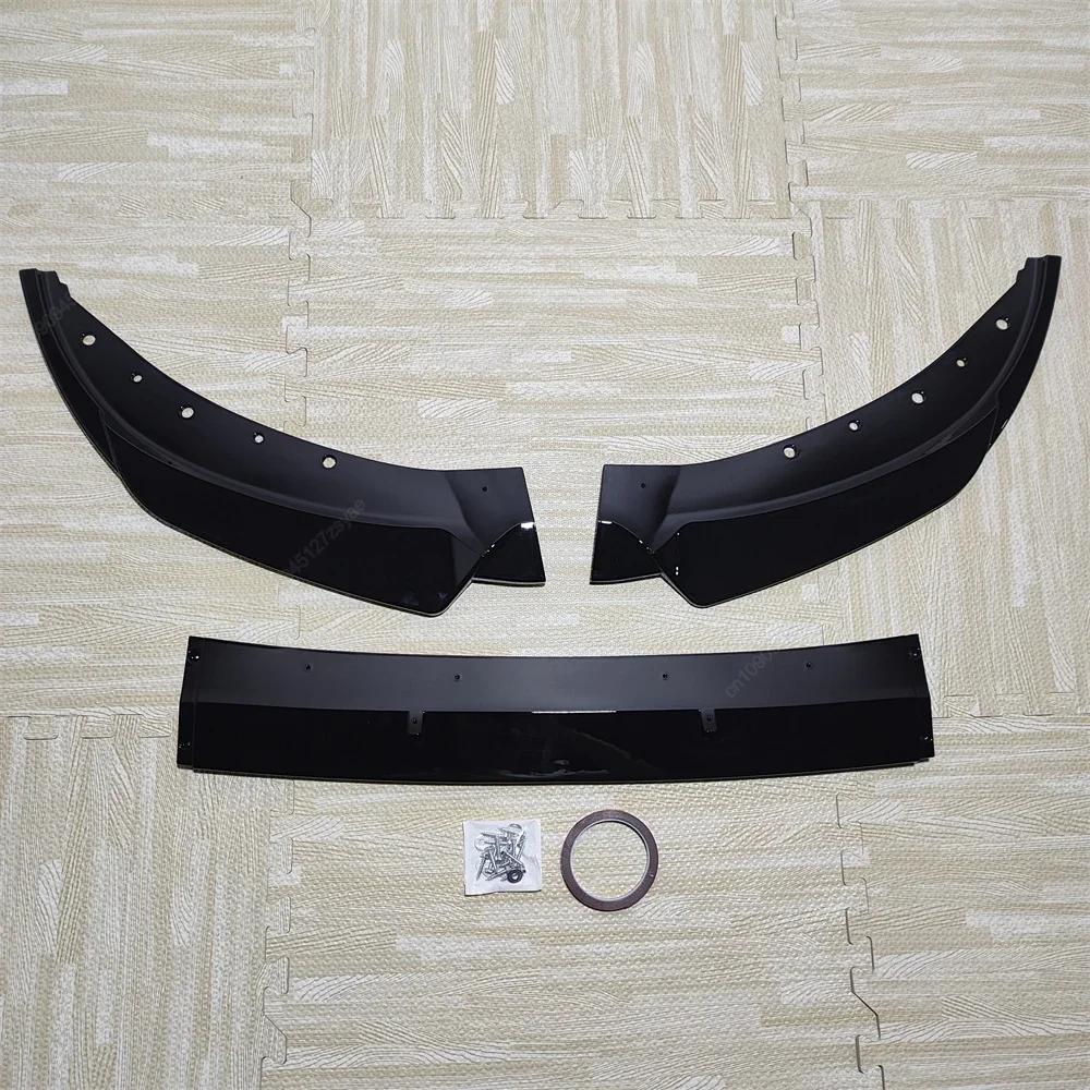 Car Front Bumper Lip Splitter Spoiler Diffuser Guard For BMW 3 Series G20 G21 330e 320d 318d 330d 320d 2019-2022 Body Kit Tuning