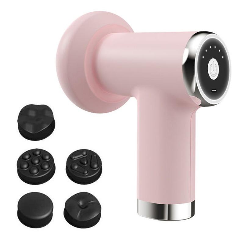 Body Massager, Home Massage Stick With 5 Massage Heads, Convenient Fat Pusher, Wireless Charging, Handheld Whole Body Kneading