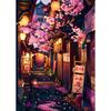 Anime Japanese Street Landscape Poster Prints For Living Room Home Decor Abstract Scenery Canvas Painting Wall Art Aesthetic
