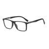 Fashion Unisex Anti Blue Light Reading Glasses For Men TR90 Lightweight Eyeglasses For Computer Square Hyperopia Glasses +2