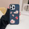 Fashion Cowboy 3D Embroidery Apple Protective Phone Cover Case For iPhone 17 Pro Max 16 15 14 13