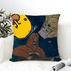 Web Series Cartoon T-The Big Lez Show 2 Pillow Case Linen Pillow Case Sofa Home Decor Cushion Cover Cushion Cove