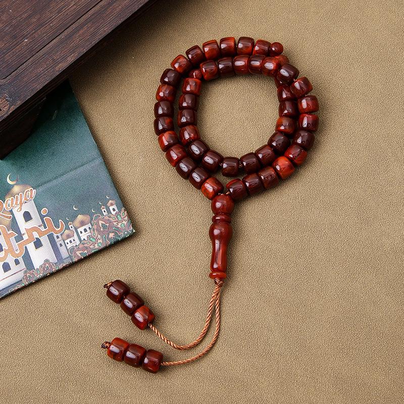 Muslim 45-Bead Tasbih 8x10mm Islamic Prayer Beads Rosary