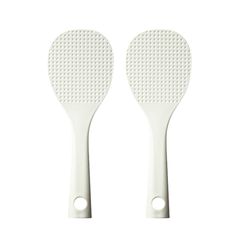 Rice Scoop Stand-up Non-stick Rice Spoon Plastic Rice Cooker Spoon PP Rice Shovel Cooking Spoon Ladle Kitchen Utensils