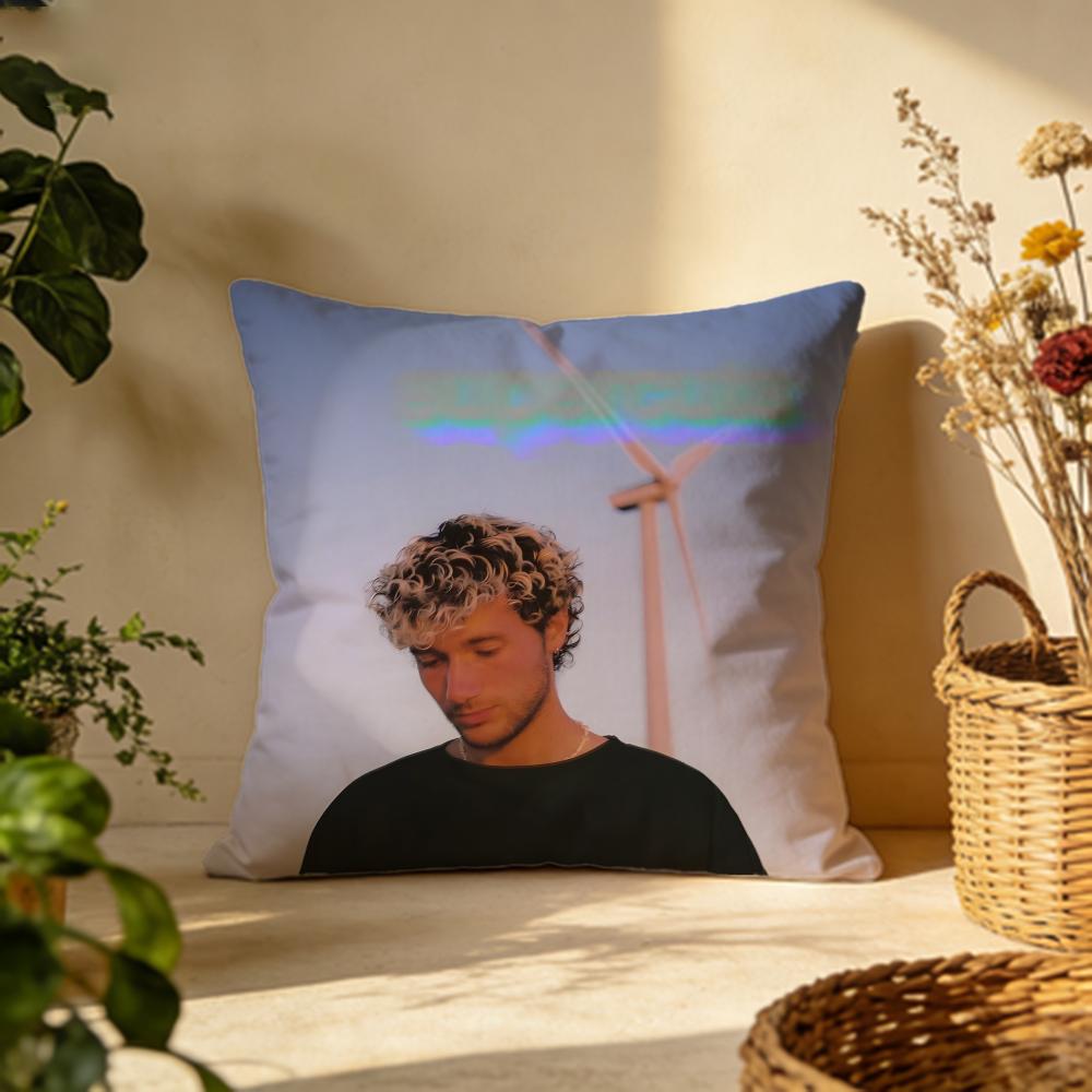 Hot JJeremy Zuckerning Cushion Cover Versatile DoubleSided Pillow Case Fit for Sofa Bed Car Daily Decor