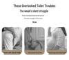 Adjustable Foldable Elderly Bathing Commode Chair