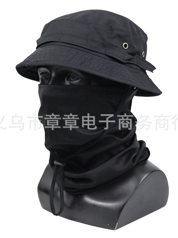 Summer Camouflage Penny Hat Set, Multifunctional Magic Scarf, Fishing Hat, Fisherman's Hat, Sun Protection Breathable Hat