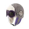 Cute Cartoon Children Pilot Hat Cold Proof Warm Hat New Ear Protection Cap  Winter