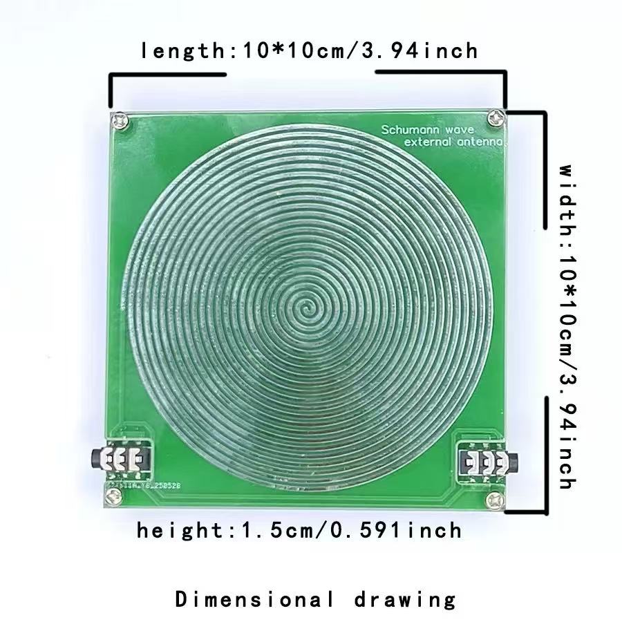 DC 5V 7.83HZ Schumann Signal Generator 0.1Hz-99999Hz Adjustable Frequency Can Be Connected External Antenna Board Micro USB