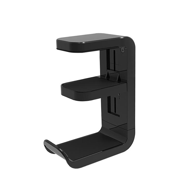 

Универсальная вращающаяся на 360° подставка для наушников, настольный держатель для гарнитуры, настенное крепление для ПК-гейминга, настольный крючок-вешалка для наушников, контроллера