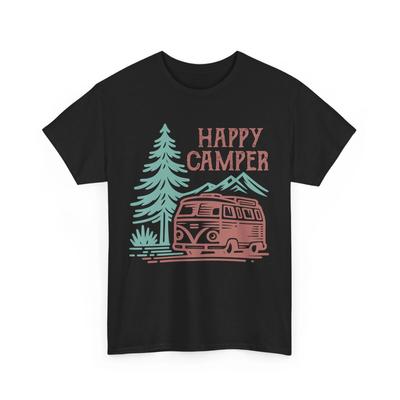 Hiking T-Shirt | Mountain Adventure Tee | Happy Camper Shirt