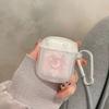 Cool Wind Blur Pink Moon Apple AirPods Pro 1 Bluetooth Earphone Protective Case 1/1/1 Gen Soft Case Wireless