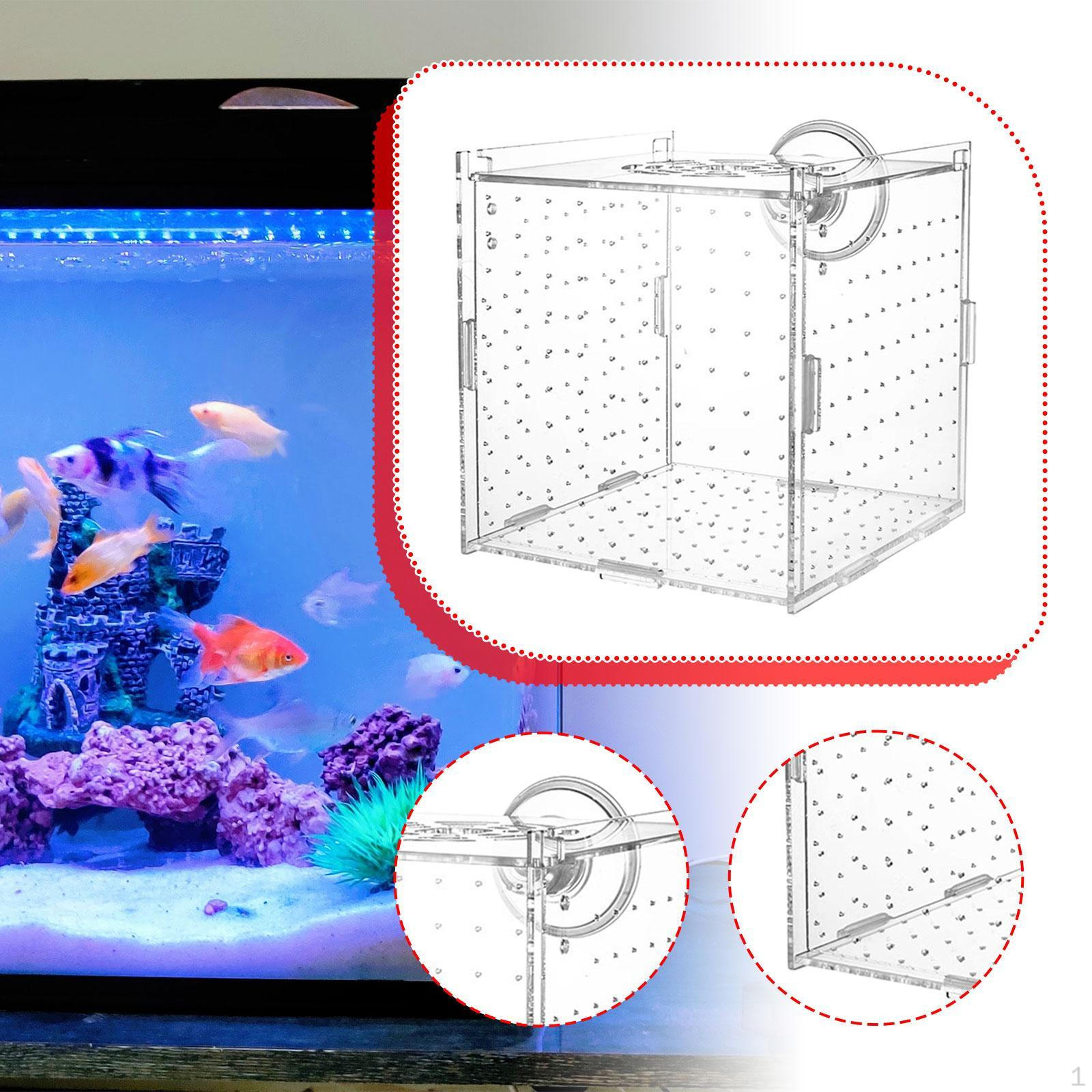 

Нерестовик для аквариума Акриловый Акклиматизационный Инкубатор Нерестовик Мальки Петушок Креветка Single Room