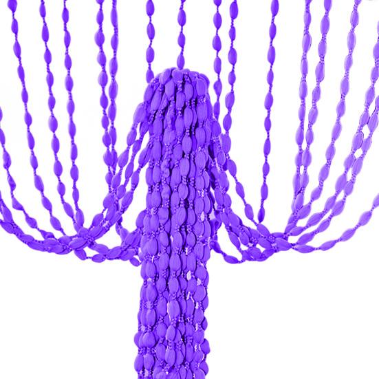 String Door Curtain Soft Balls Tassel Door Curtain Wall Panel Fringe Window Blind Decorative Room Divider for Home Bedroom Living Room Backdrop