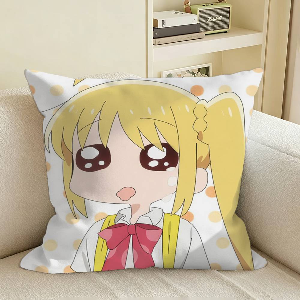 The Drummer Blonde hair NNijika Square Sofa Pillow Cover Solid Color Living Room Home Decor Cushion Case